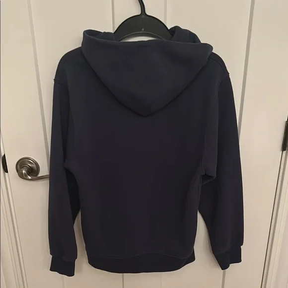 Navy Acadia Soccer Hoodie, Youth L - Picture 5 of 5